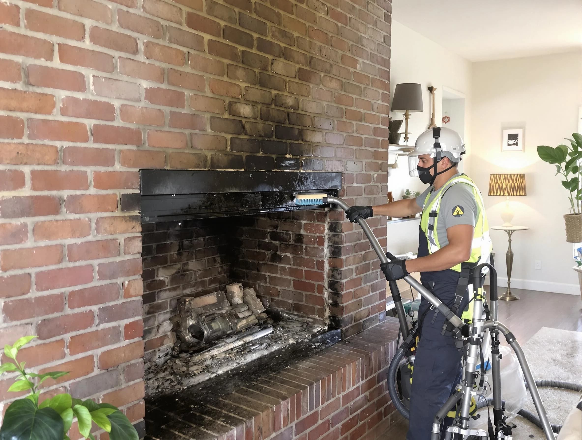Park City Chimney Sweep providing fireplace cleaning services in Park City, UT