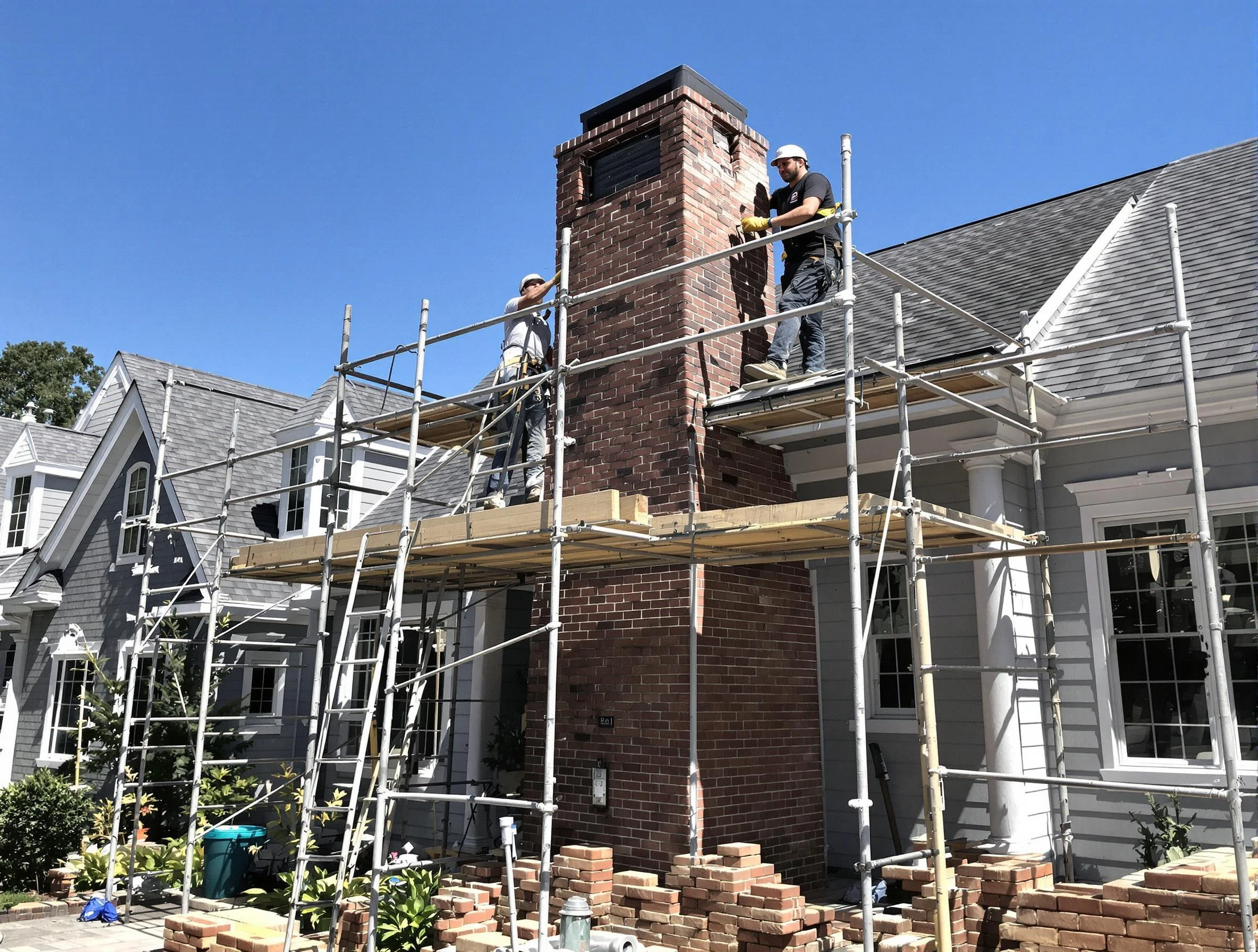 Chimney Rebuilding in Park City