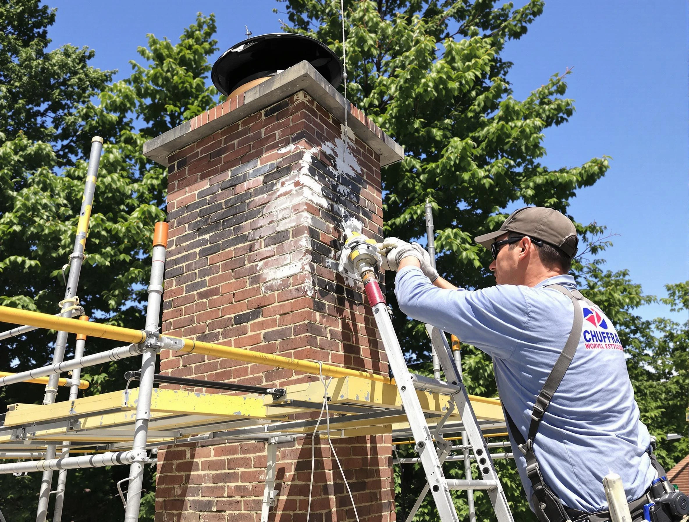 Structural chimney repair by Park City Chimney Sweep in Park City, UT